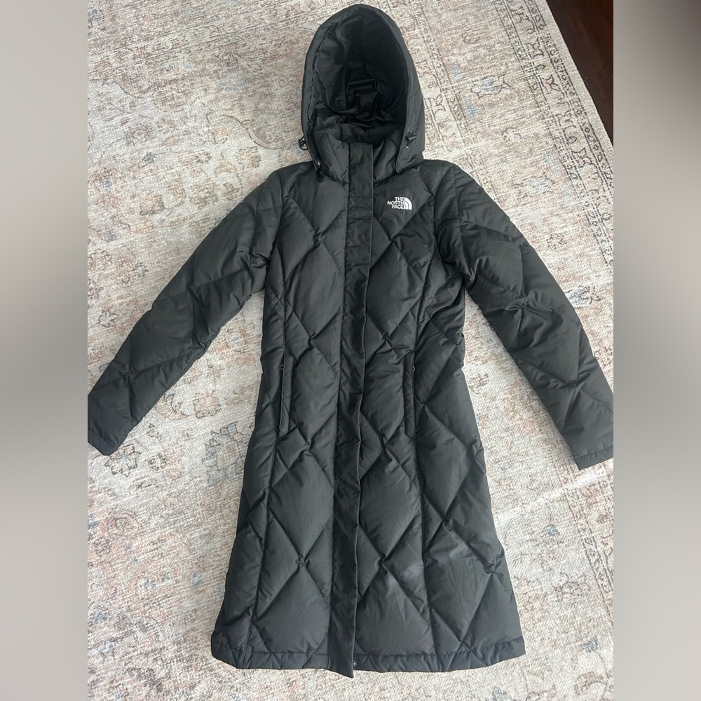 The North Face Women's Long Black Puffer Jacket
